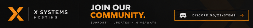 X Systems Hosting — Join our community on Discord